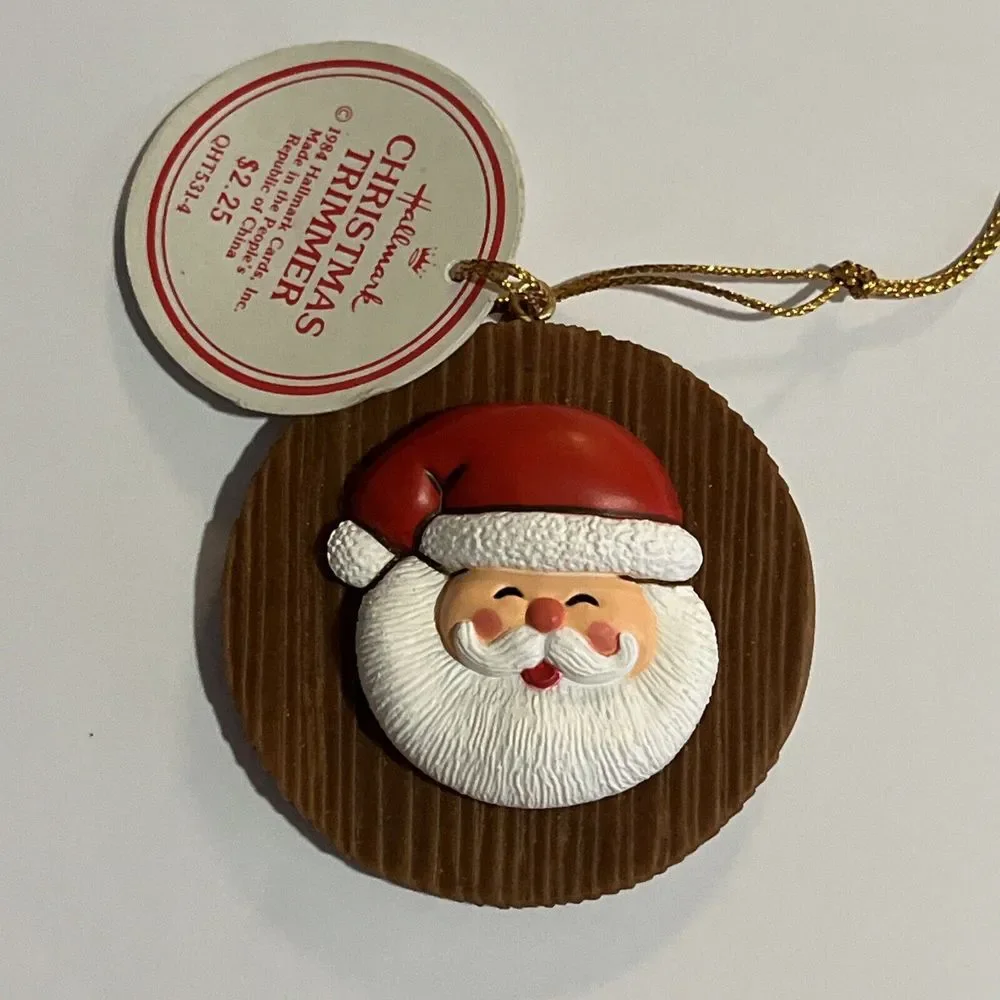 Hallmark Trimmer Vintage 1984 Santa, Koala, Drummer‎ Boy - 3 Lot Ornaments